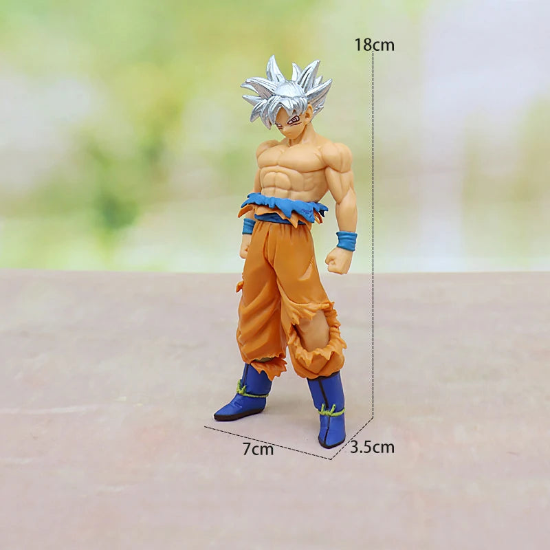 18 cm Son Goku Super Saiyan Figure Anime Dragon Ball Goku DBZ Action Figure Toys Model Gifts Collectible Figurines for Kids