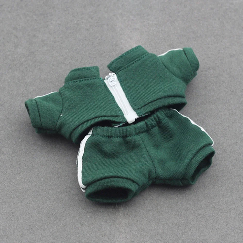 For 3.0 labubu Sports suit Tennis dress up Peaked cap canvas shoes Hooded sweater set For ropa labubu doll outfit Accessories
