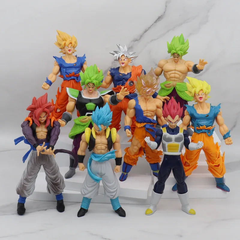18 cm Son Goku Super Saiyan Figure Anime Dragon Ball Goku DBZ Action Figure Toys Model Gifts Collectible Figurines for Kids