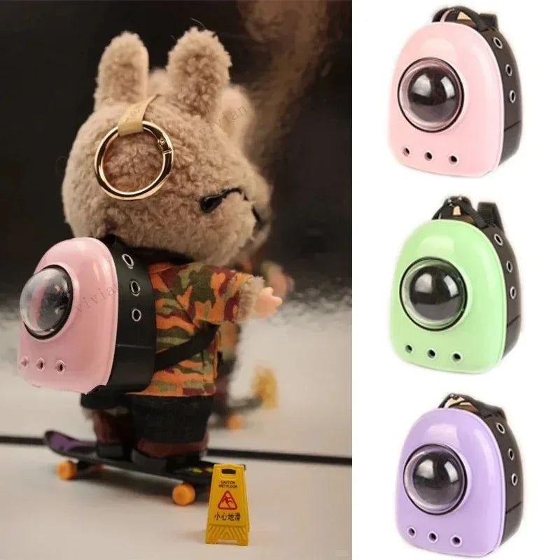 For 15-17Cm Labubu Backpack Strap bag Handmade outfit BJD Doll Bags Matching Doll Backpack Replacement Clothing Accessories
