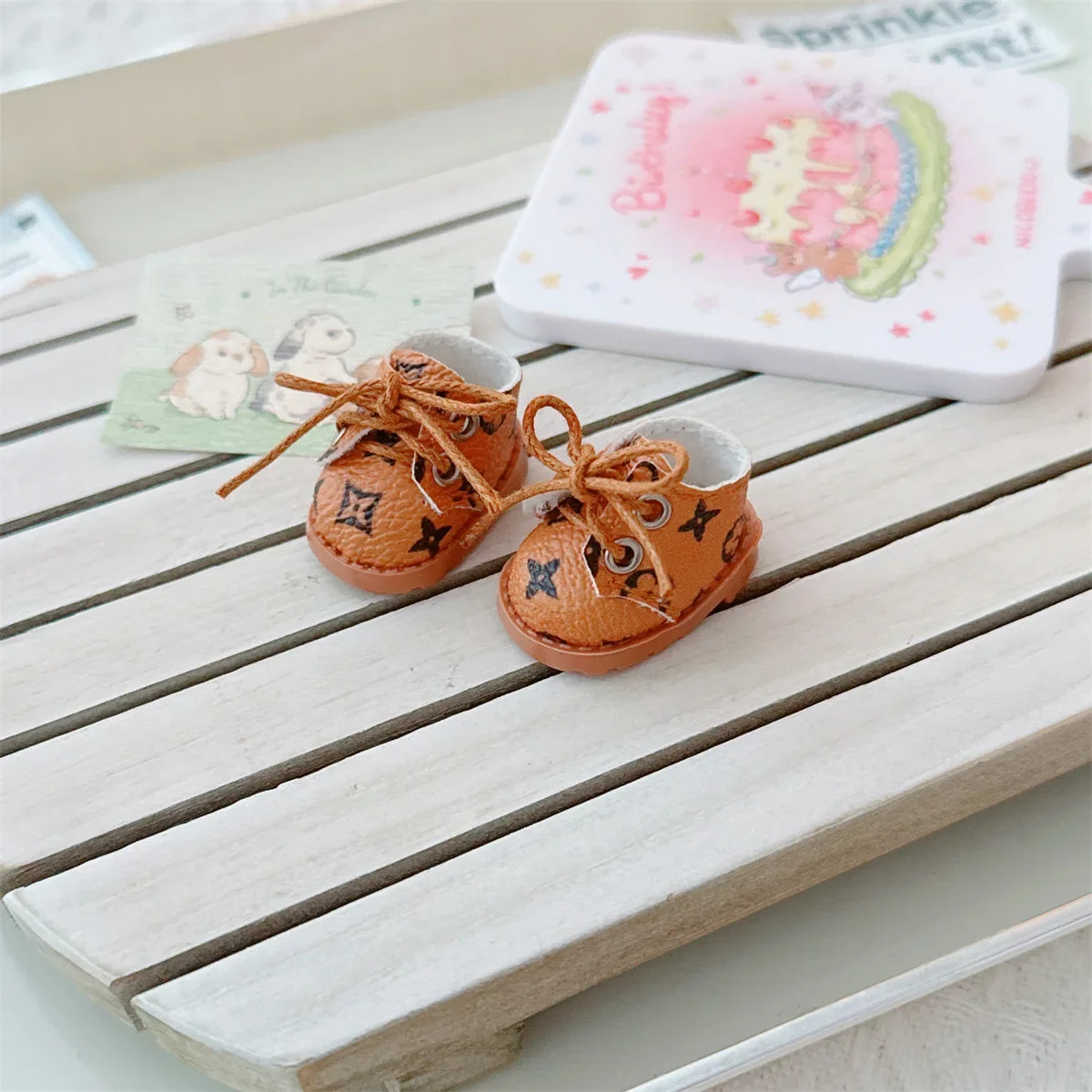 For 17cm Labubu Mini Doll Clothing Hat Bib Pant V1 V2 Clothes Shoes Doll DIY Accessories Sitting Party Games Toys Gifts