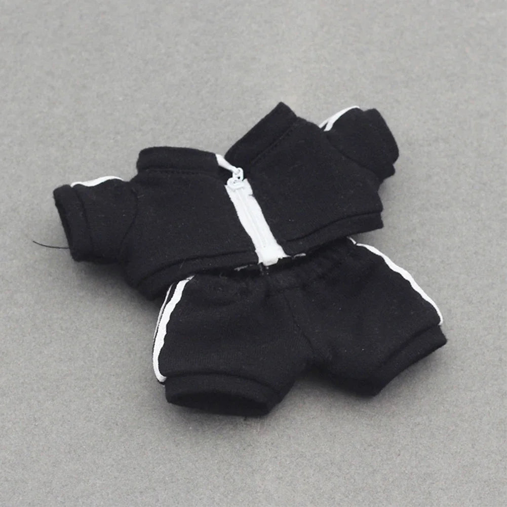 For 3.0 labubu Sports suit Tennis dress up Peaked cap canvas shoes Hooded sweater set For ropa labubu doll outfit Accessories