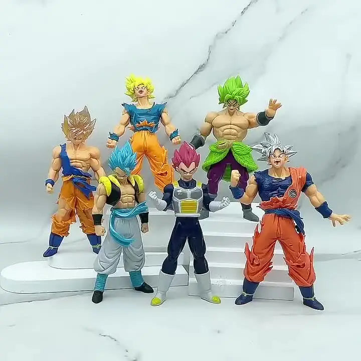 18 cm Son Goku Super Saiyan Figure Anime Dragon Ball Goku DBZ Action Figure Toys Model Gifts Collectible Figurines for Kids
