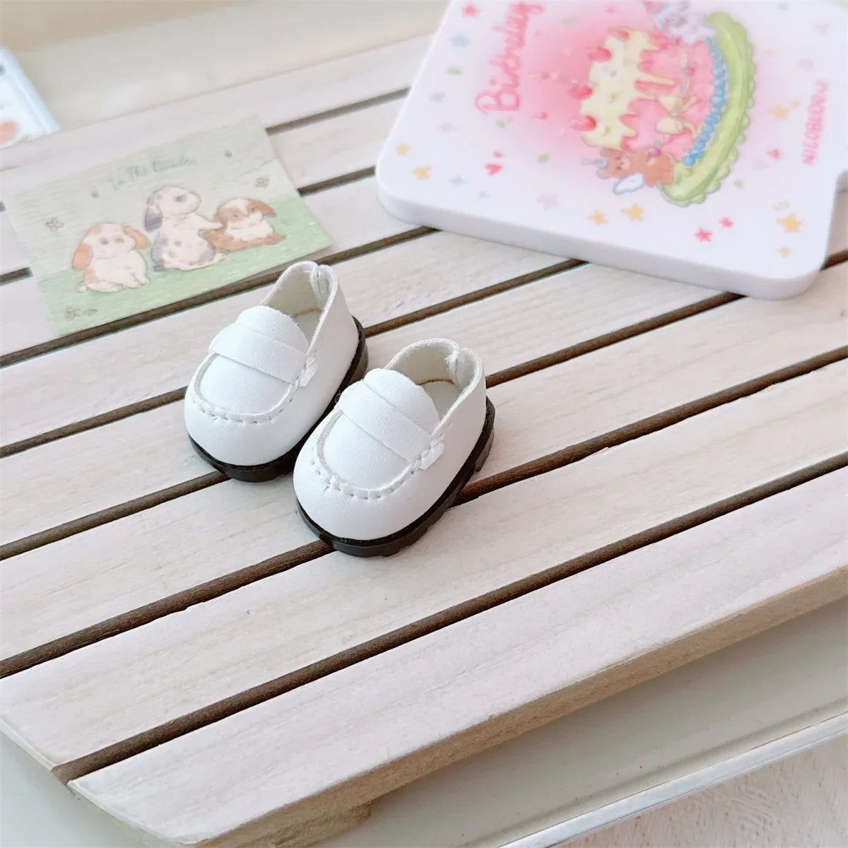 For 17cm Labubu Mini Doll Clothing Hat Bib Pant V1 V2 Clothes Shoes Doll DIY Accessories Sitting Party Games Toys Gifts